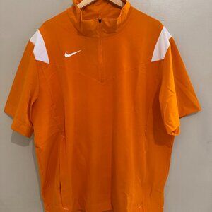 Nike Football Coach Performance Sideline Jacket Orange Mens 2XL DJ5113-873 NEW